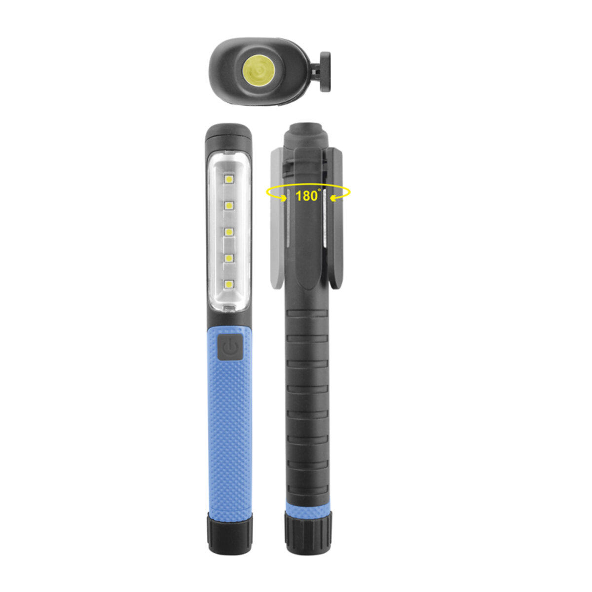 Ліхтар інспекційний Brevia LED Pen Light 5SMD+1W LED 150lm 3xAAA (11110) дивитися фото №6