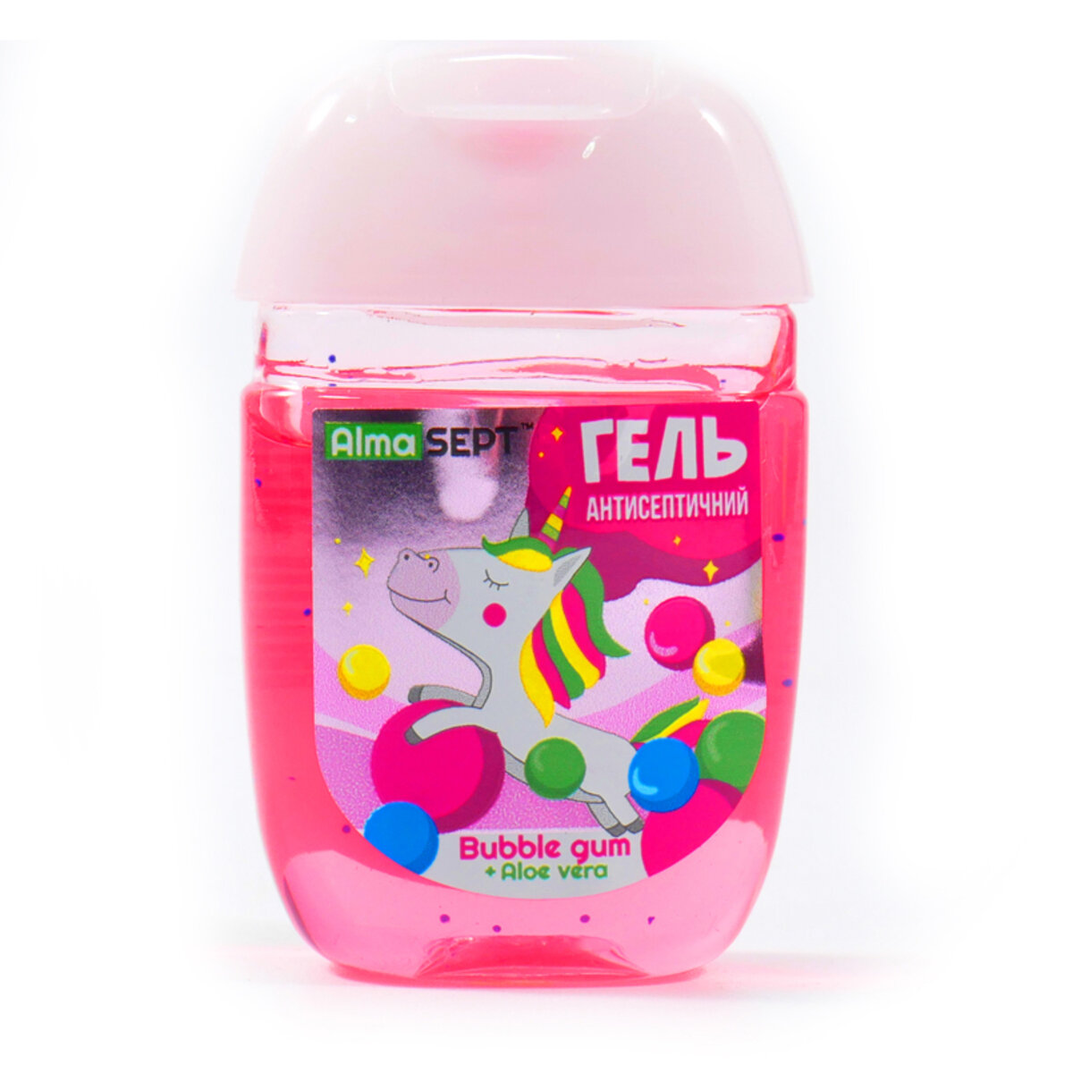 Антисептический гель AlmaSept для рук Jungle Bubble gum (537160) смотреть фото №1