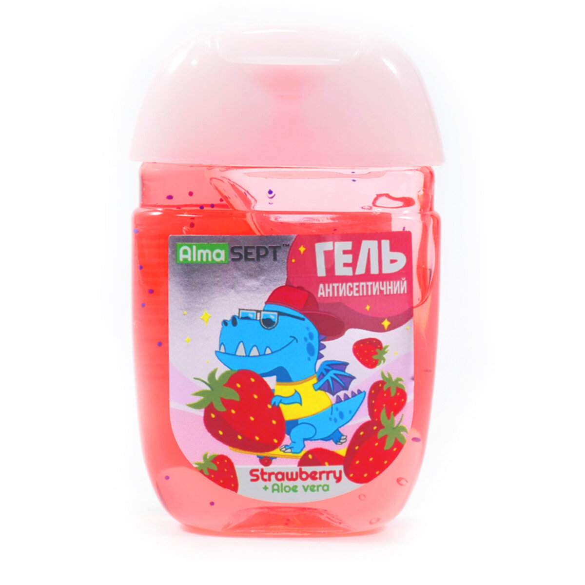 Антисептический гель AlmaSept для рук Jungle Strawberry (537190) смотреть фото №1