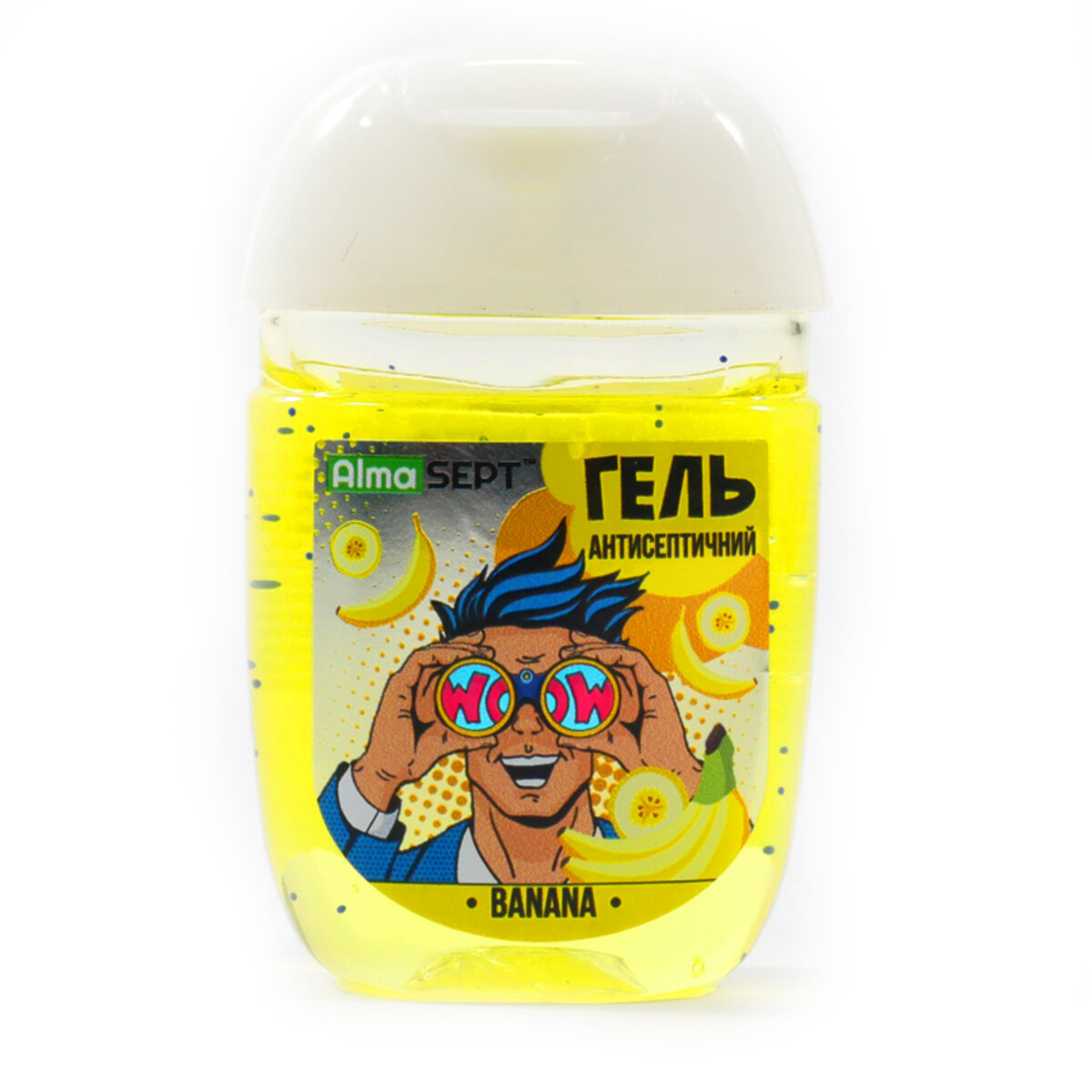 Антисептический гель AlmaSept для рук PopArt Banana (537210) смотреть фото №1
