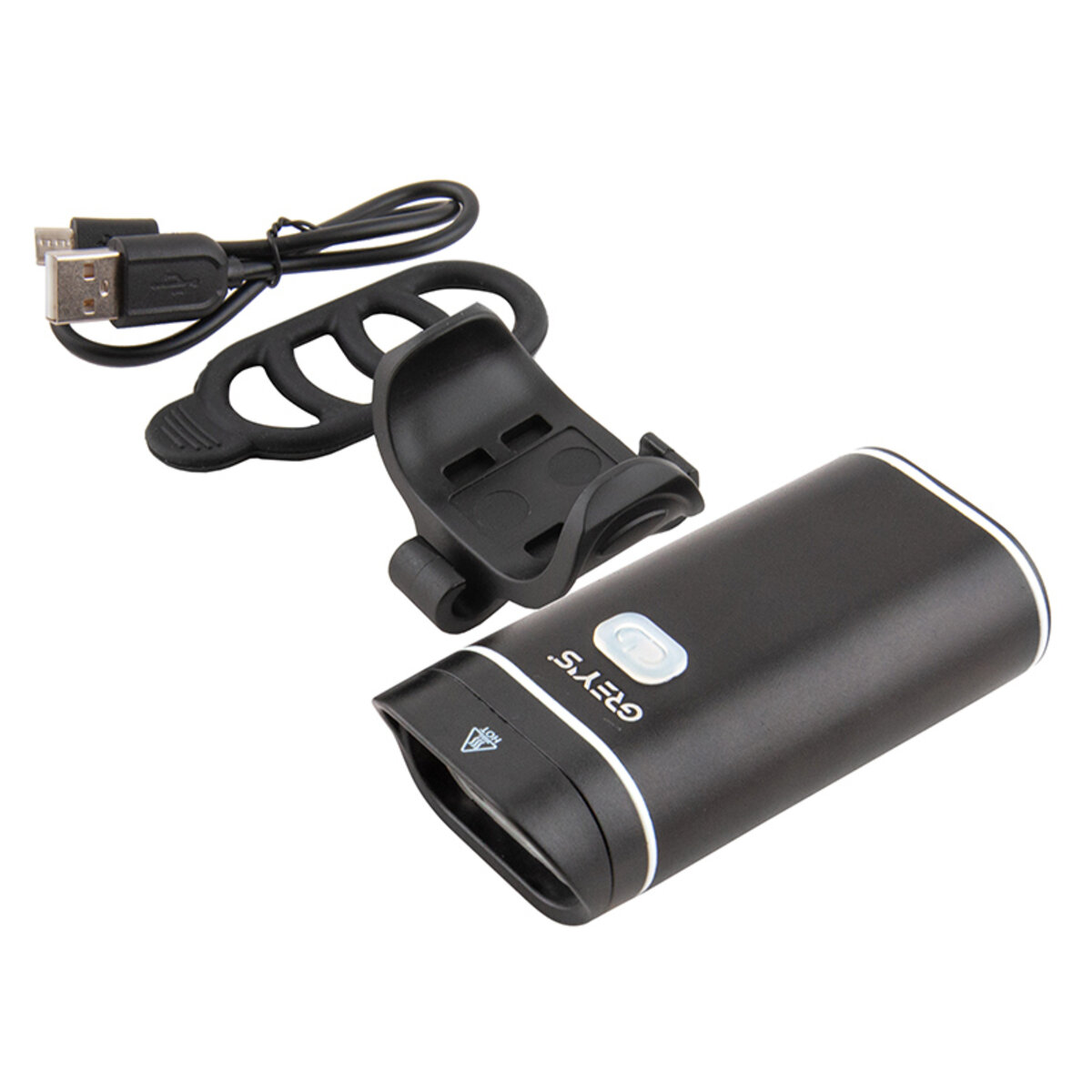 Ліхтарик на велосипед Greys LED 2xCree XP-G 500lm 1800mAh microUSB (GR10140) дивитися фото №2