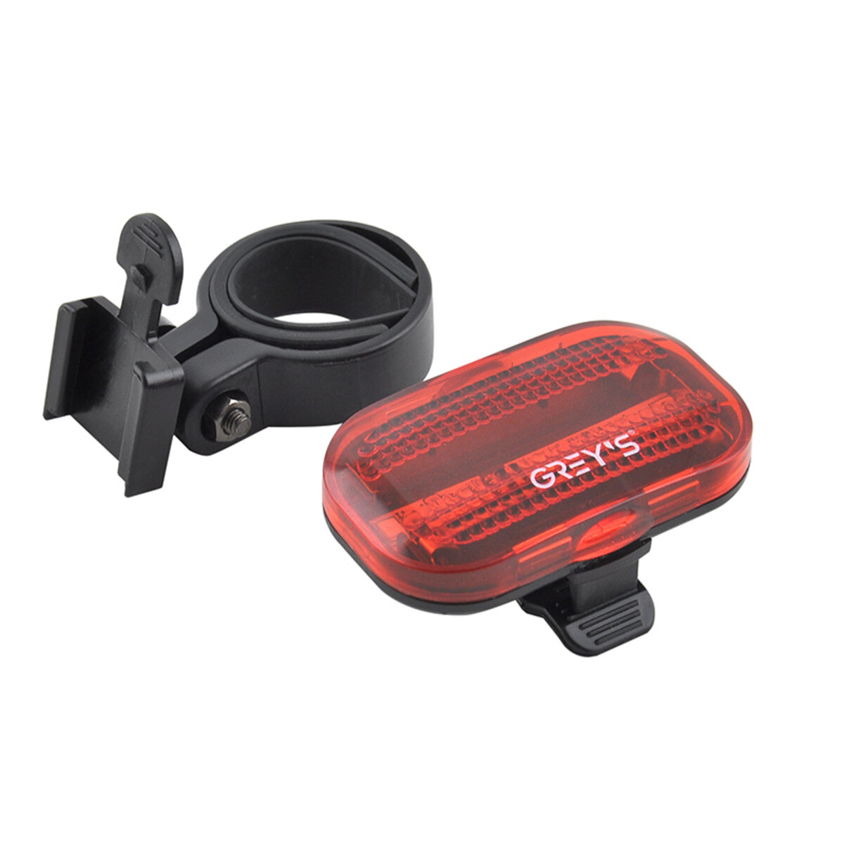 Ліхтарик на велосипед задній Greys 5хLEDs вологозахищений корпус (GR11110) дивитися фото №2