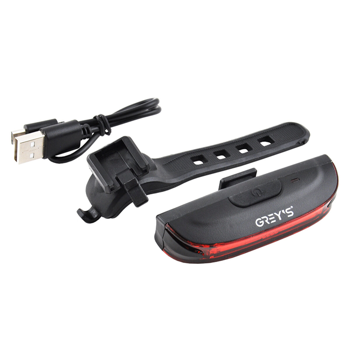 Ліхтарик на велосипед задній Greys 20xLEDs 130lm 500mAh microUSB (GR11120) дивитися фото №3