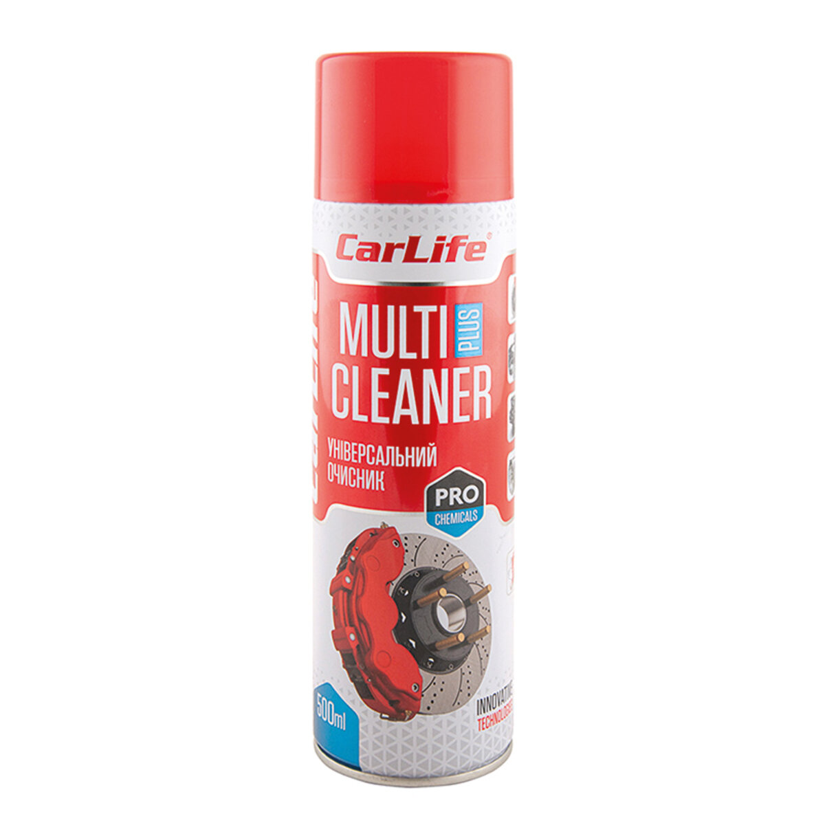 Універсальний очисник гальмівної системи CarLife Multi Plus Cleaner, 500мл (CF501) дивитися фото №1