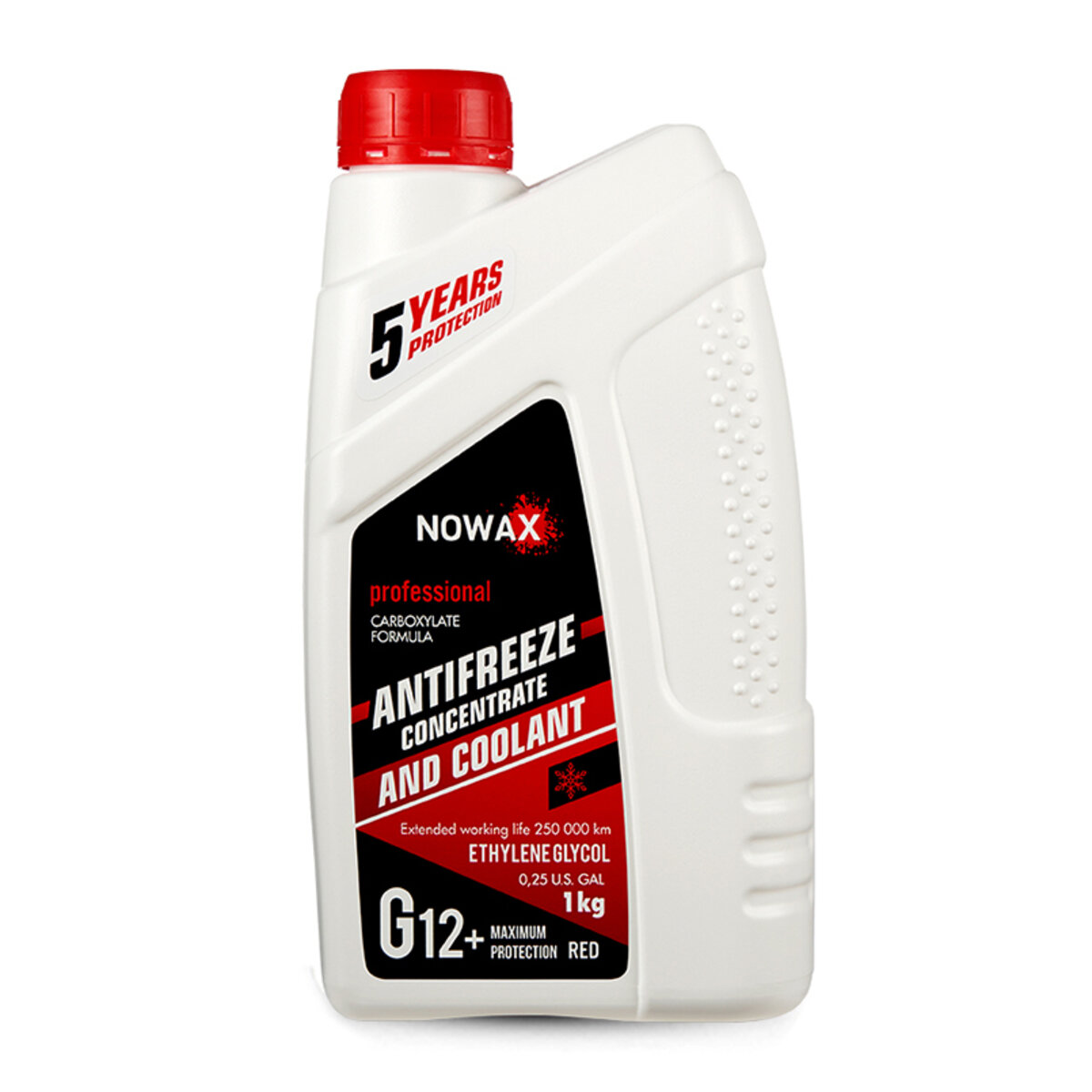 Антифриз Nowax Red G12 красный концентрат 1кг (NX01009) смотреть фото №1