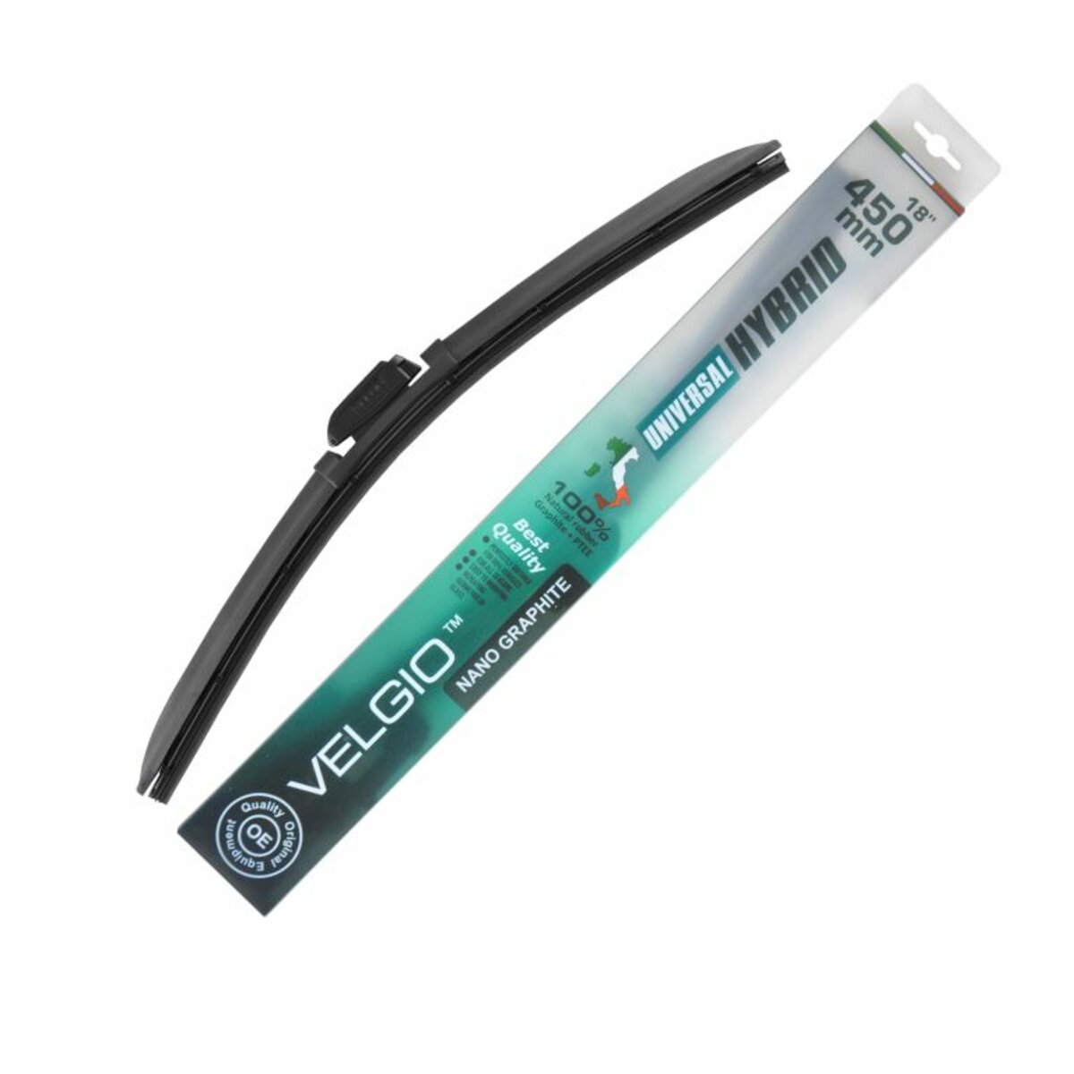 Безкаркасна щітка Velgio UNIVERSAL HYBRID 18/450мм (84450) дивитися фото №6