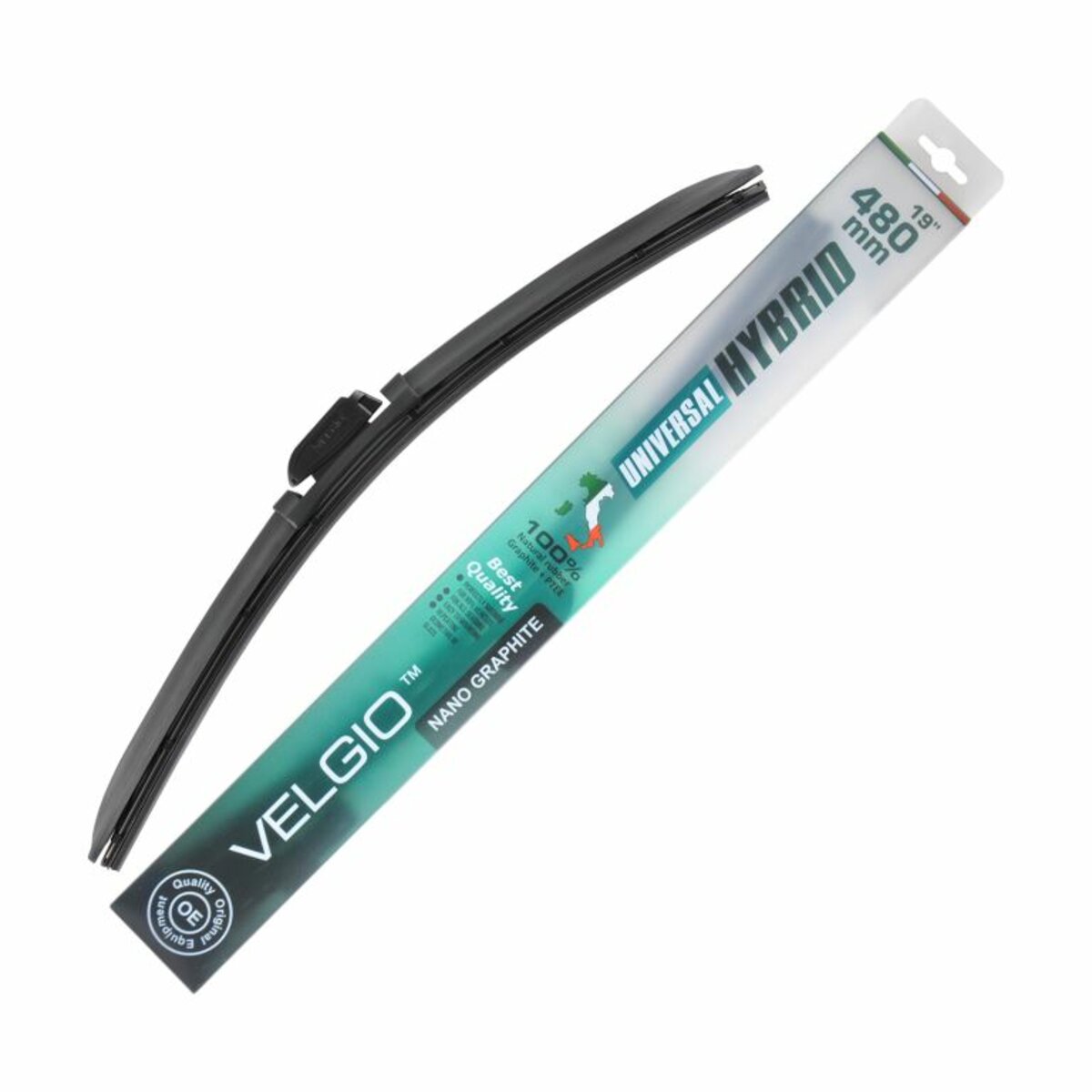 Безкаркасна щітка Velgio UNIVERSAL HYBRID 19/480мм (84480) дивитися фото №6