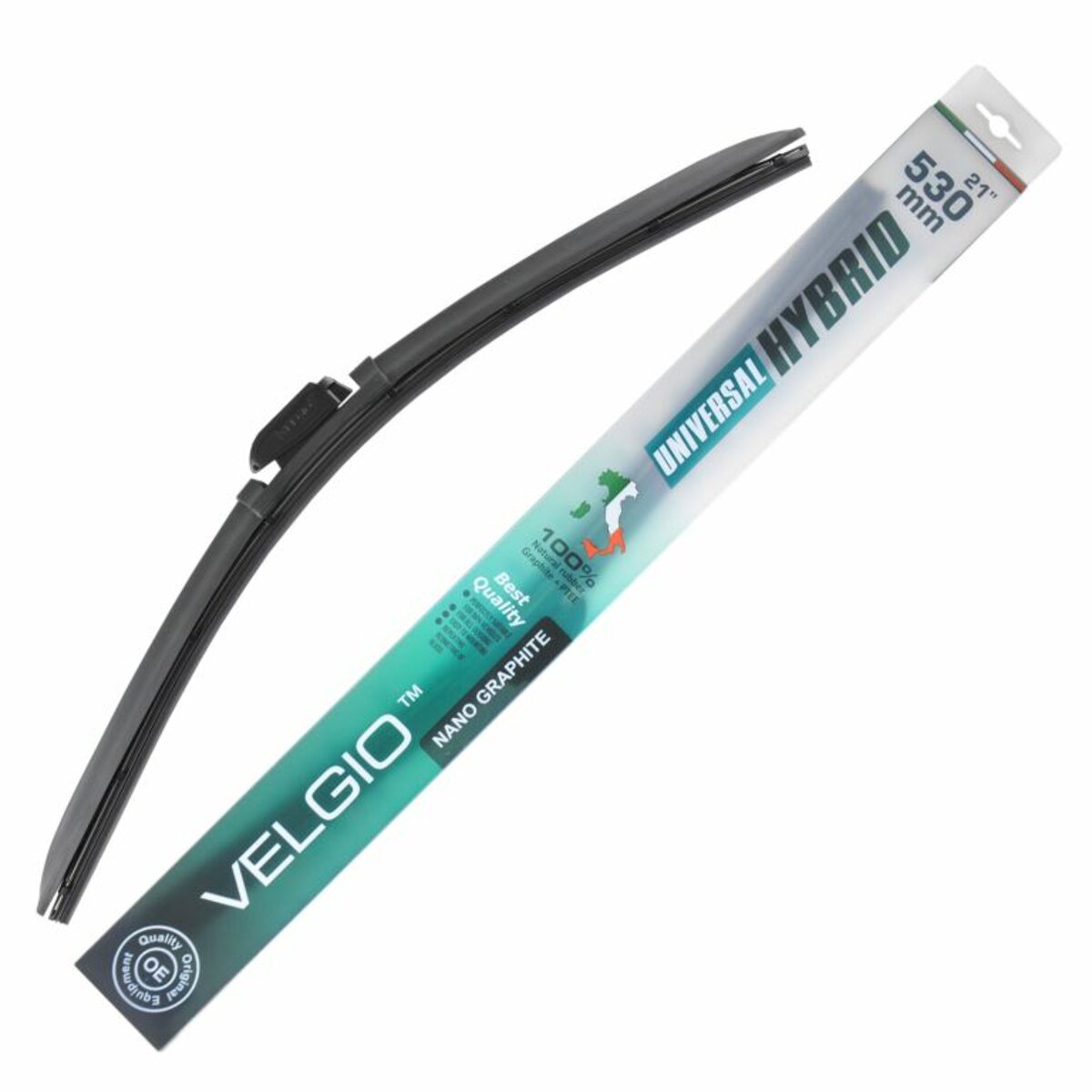 Безкаркасна щітка Velgio UNIVERSAL HYBRID 21/530мм (84530) дивитися фото №6