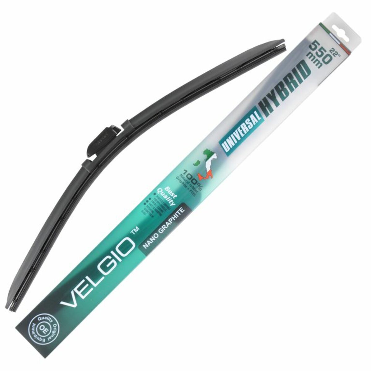 Безкаркасна щітка Velgio UNIVERSAL HYBRID 22/550мм (84550) дивитися фото №6