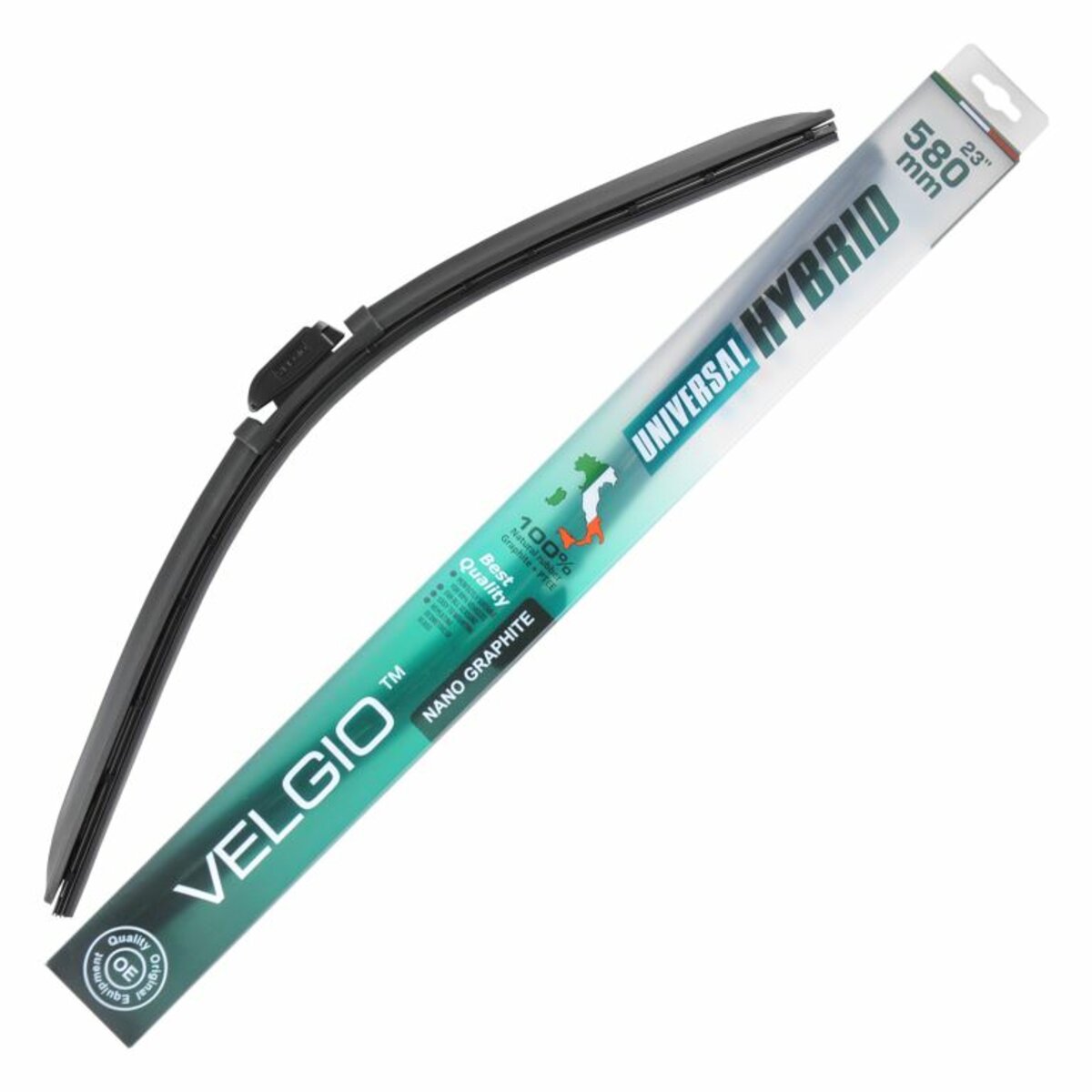 Безкаркасна щітка Velgio UNIVERSAL HYBRID 23/580мм (84580) дивитися фото №6