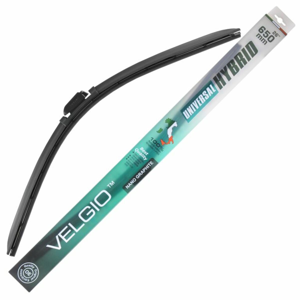 Безкаркасна щітка Velgio UNIVERSAL HYBRID 26/650мм (84650) дивитися фото №6