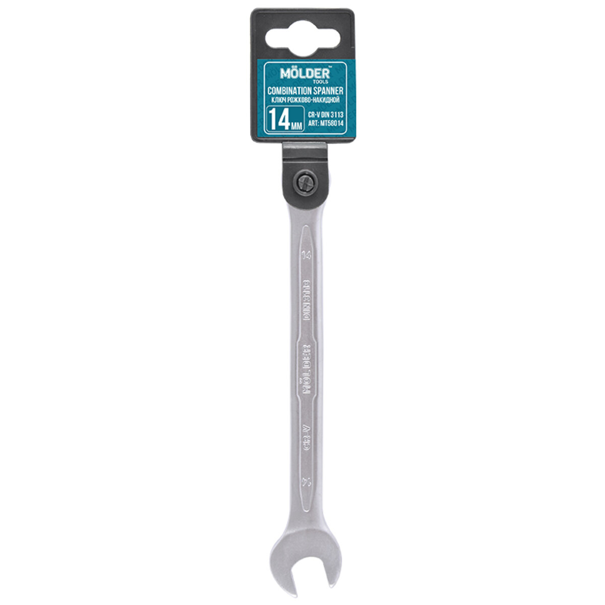 Ключ комбінований Molder CR-V, 14мм (MT58014) дивитися фото №1