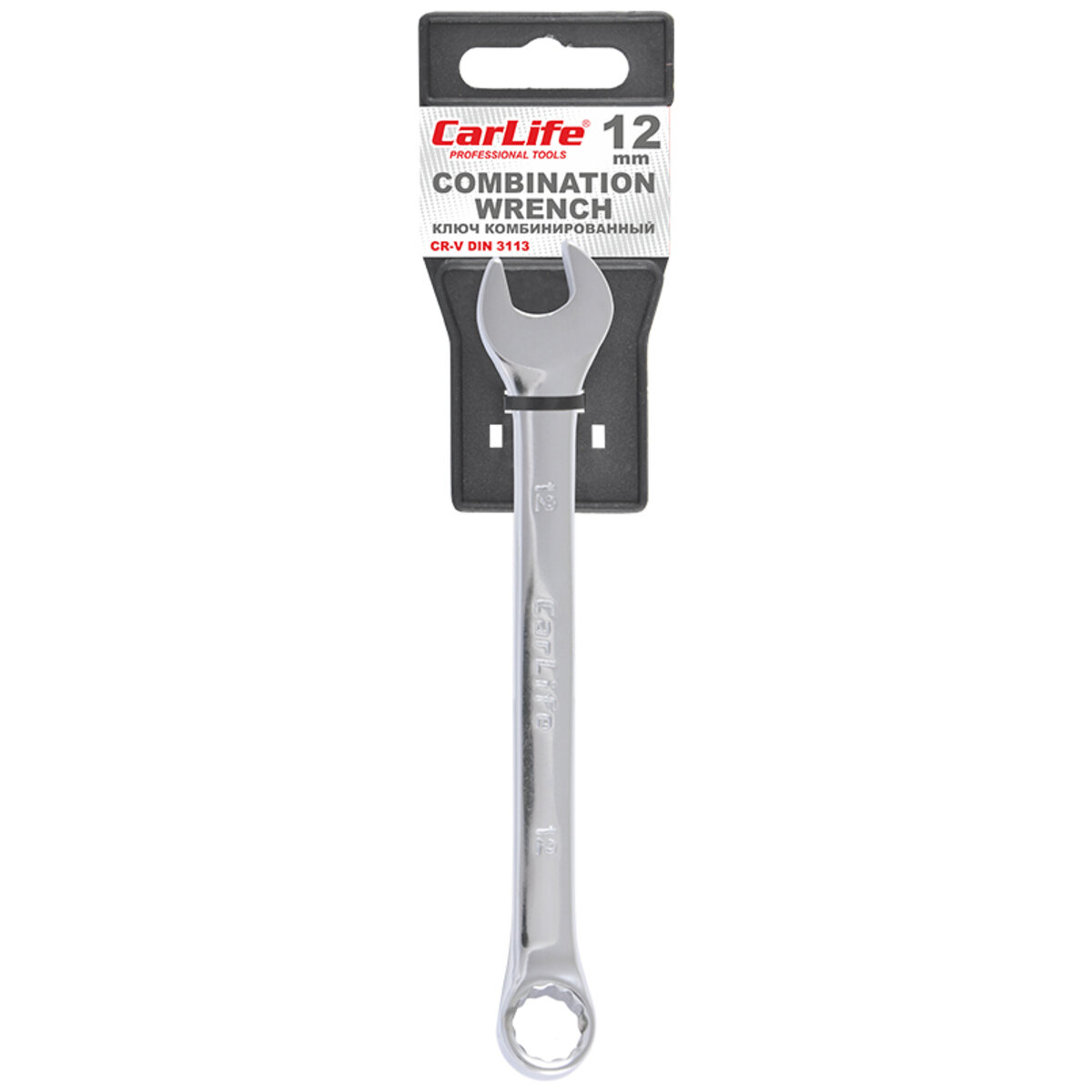 Ключ комбінований Carlife CR-V, 12мм WR4012 (WR4012) дивитися фото №1