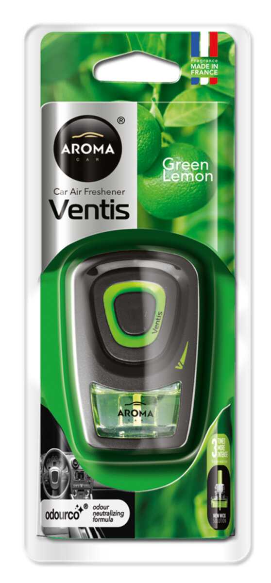 Ароматизатор Aroma Car Ventis Green Lemon рідкий (92916) дивитися фото №1