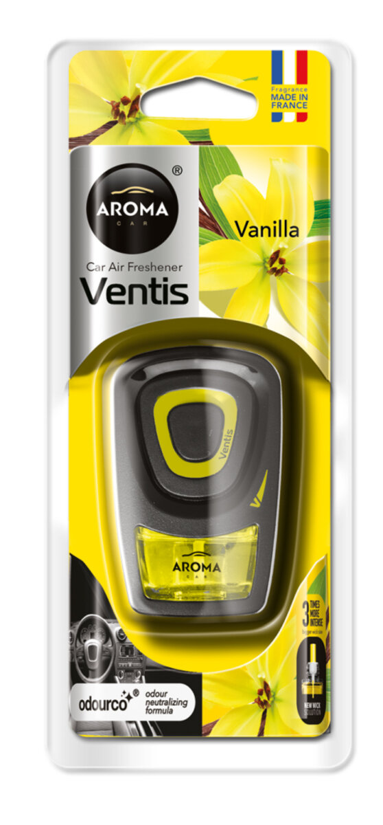 Ароматизатор Aroma Car Ventis Vanilla рідкий (92917) дивитися фото №1