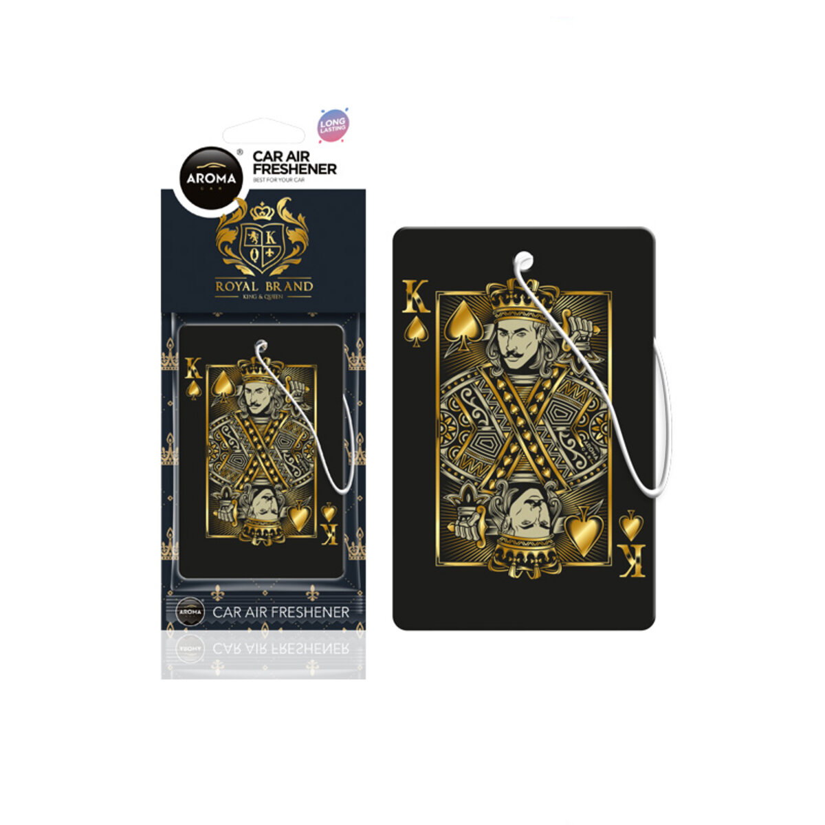 Автомобільний Ароматизатор Aroma Car Royal Brand King сухий  (83272) | Аромат: Інший дивитися фото №1