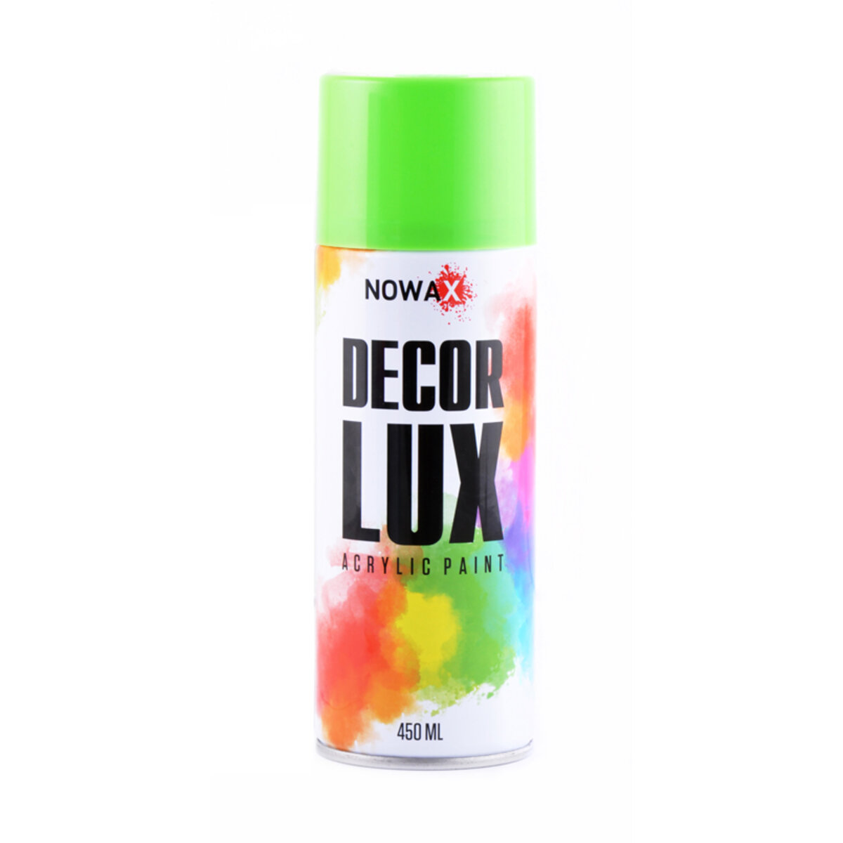Краска флуоресцентная Nowax Spray 450мл зеленый (GREEN) (NX48046) смотреть фото №1