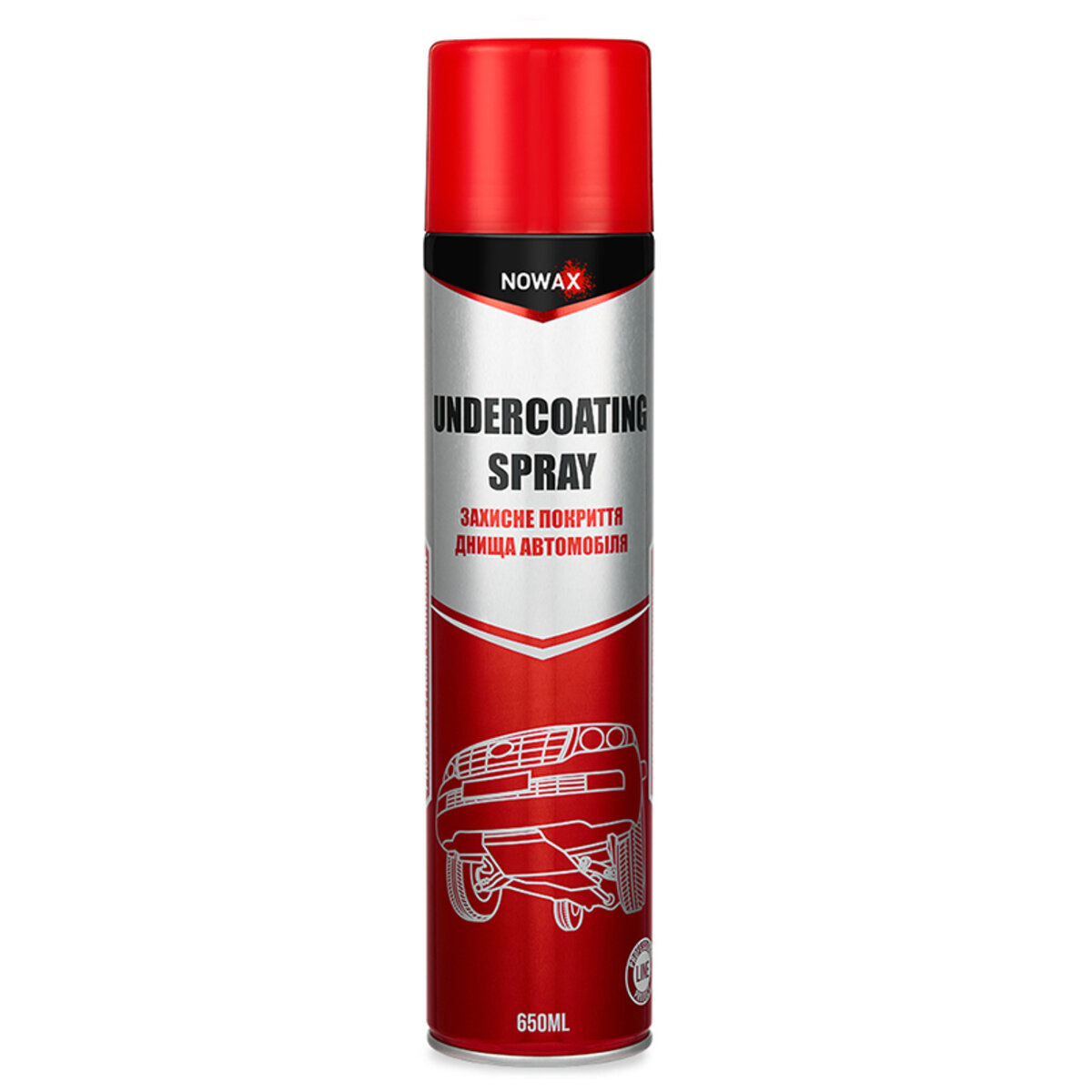 Антикоррозионное средство Nowax Undercoating Spray 650мл (NX65370) смотреть фото №1