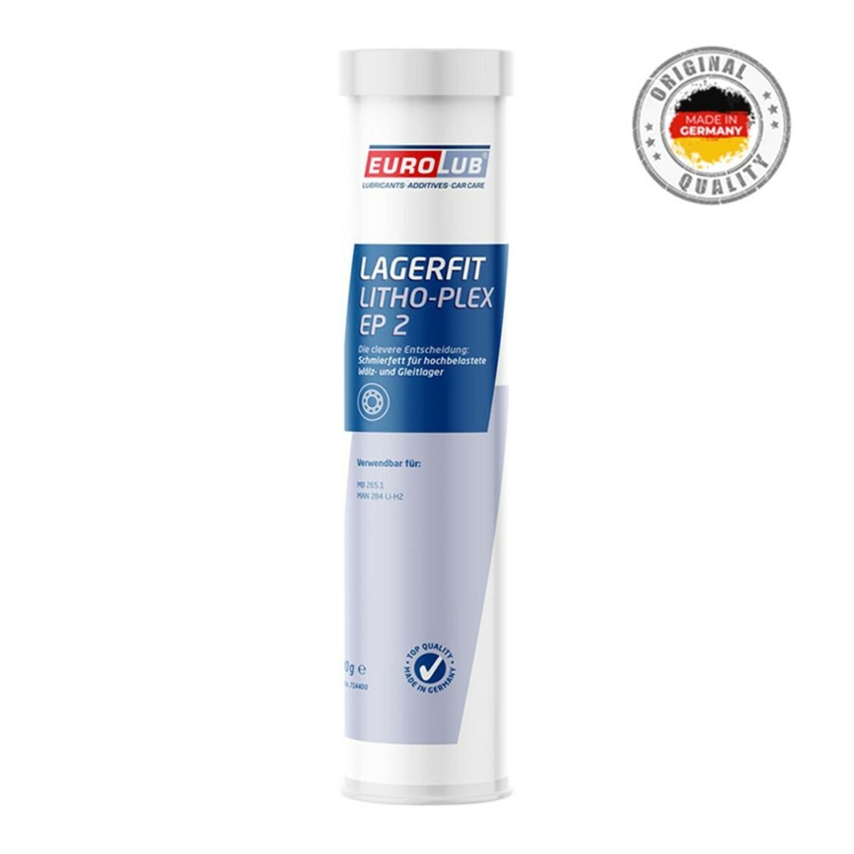 Змазка EuroLub Lagerfit Litho-Plex EP 2 400г (714400) дивитися фото №1