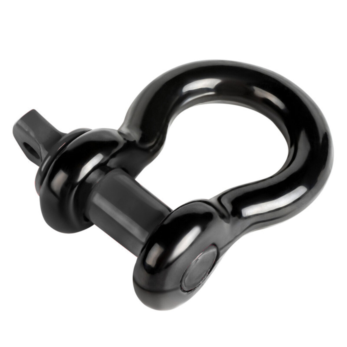 Шакл буксирувальний Belauto Off Road 4,75т чорний такелажний для троса лебідки (SH1) дивитися фото №1