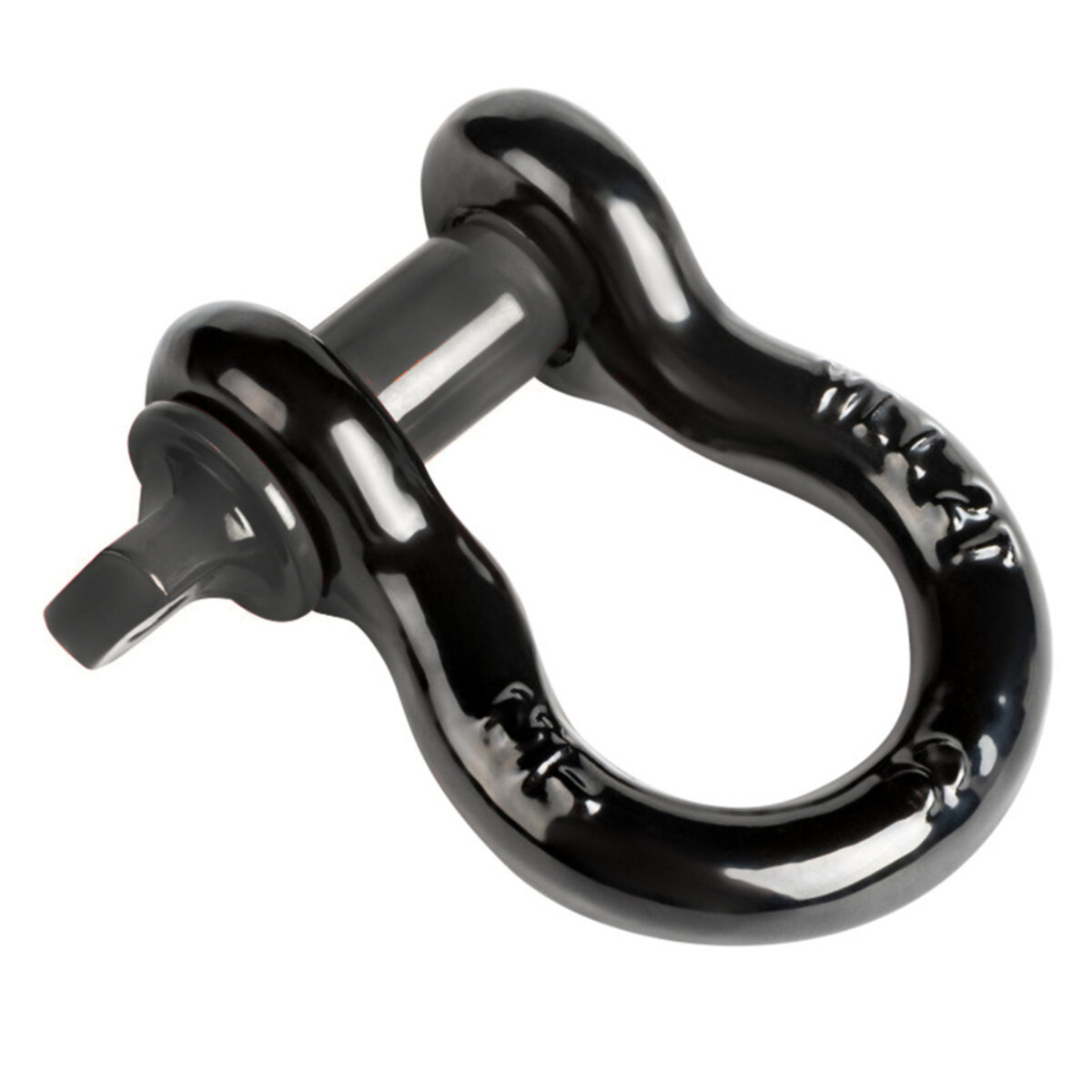 Шакл буксирувальний Belauto Off Road 4,75т чорний такелажний для троса лебідки (SH1) дивитися фото №3