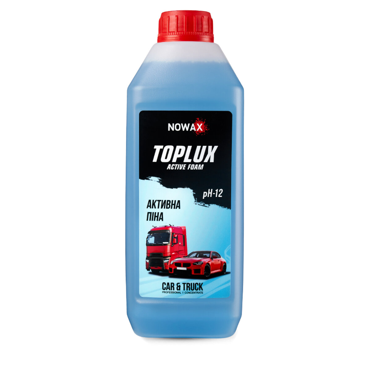 Активная пена Nowax Toplux Active Foam концентрат для бесконтактной мойки 1л (NX01174) смотреть фото №1