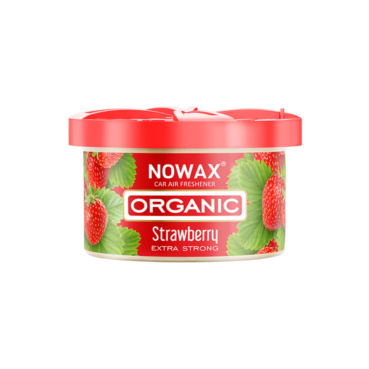 Ароматизатор повітря Nowax серія Organic - Strawberry (NX00115) дивитися фото №1