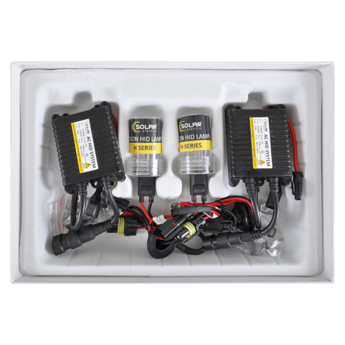 Комплект ксенону Solar HB4 (9006) 5000K 85V 35W P22d KET+Ballast, 2шт (4650) дивитися фото №2