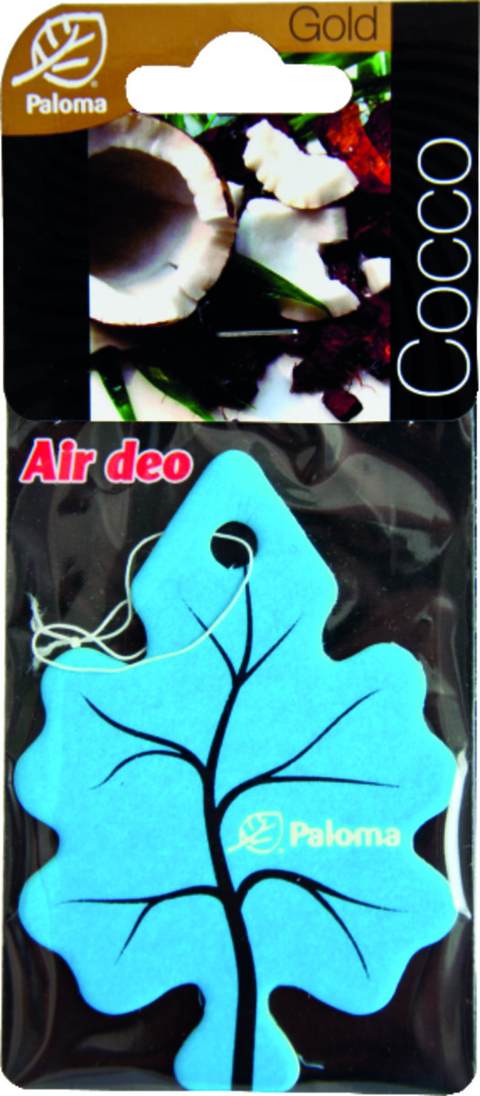Автомобільний Ароматизатор Paloma Gold Cocco сухий (9435) | Аромат: Інший дивитися фото №1