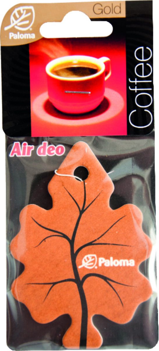 Автомобільний Ароматизатор Paloma Gold Coffee сухий (9343) | Аромат: Кава дивитися фото №1