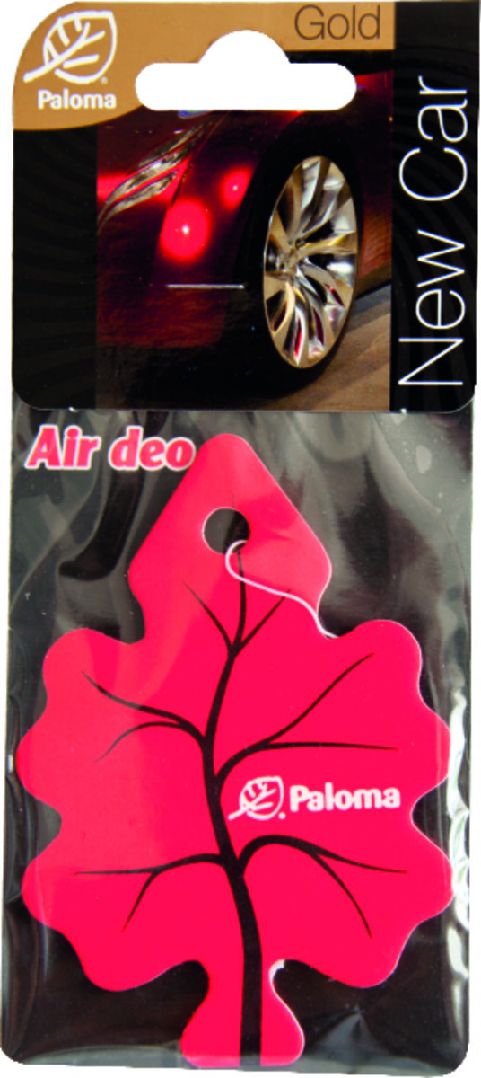 Автомобільний Ароматизатор Paloma Gold New Car сухий (9442) | Аромат: Нова машина дивитися фото №1