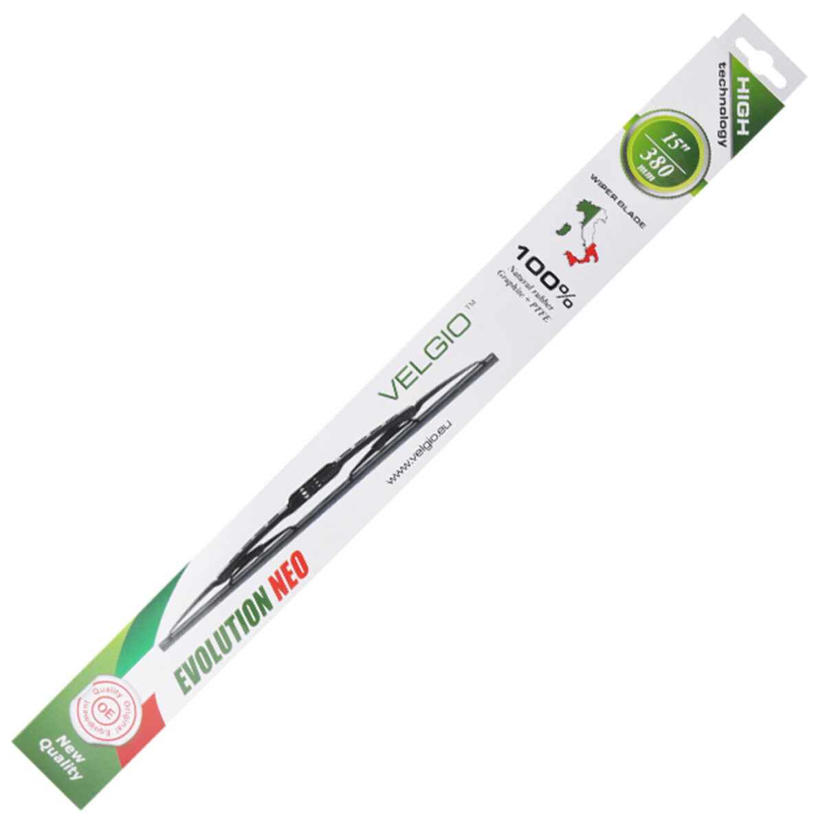 Каркасна щітка Velgio EVOLUTION NEO 15/380мм (86380) дивитися фото №1