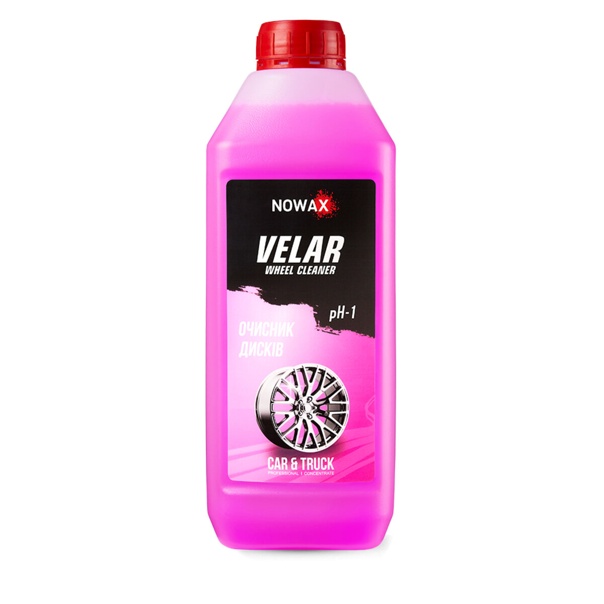 Очисник дисків Nowax Wheel Cleaner Velar 1л (NX01178) дивитися фото №1