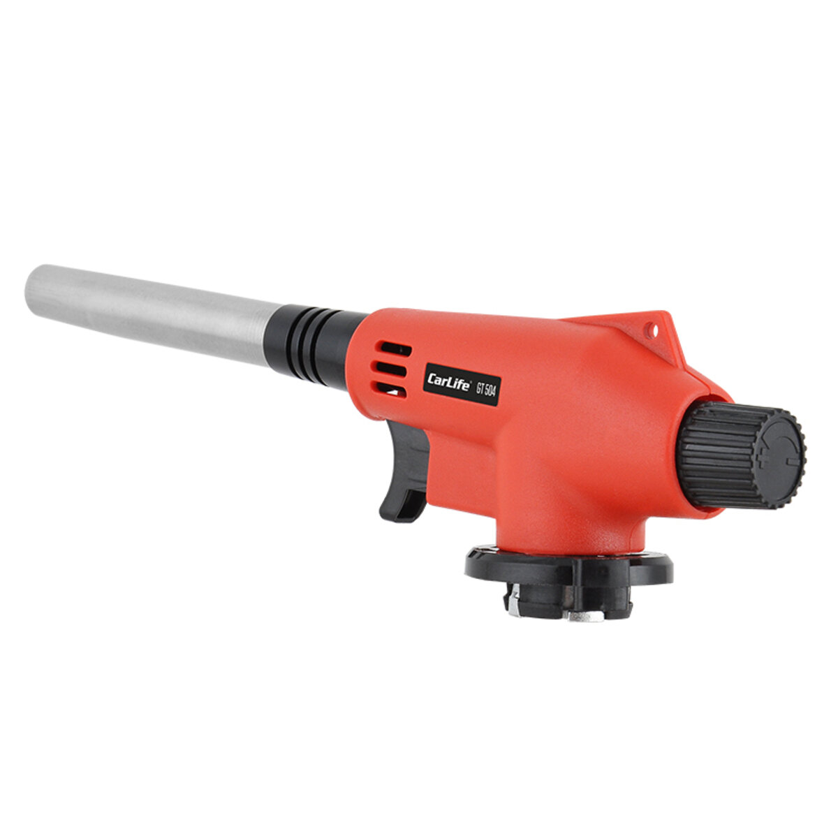 Газовий пальник Carlife, сопло: Ø 13,6мм, довжина 76мм з пєзопідпалом (GT504) дивитися фото №3