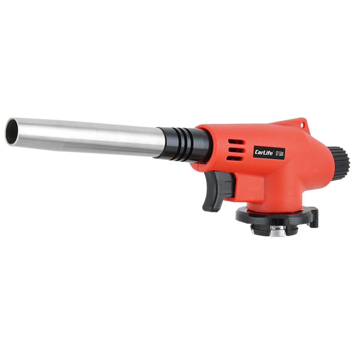 Газовий пальник Carlife, сопло: Ø 13,6мм, довжина 76мм з пєзопідпалом (GT504) дивитися фото №1