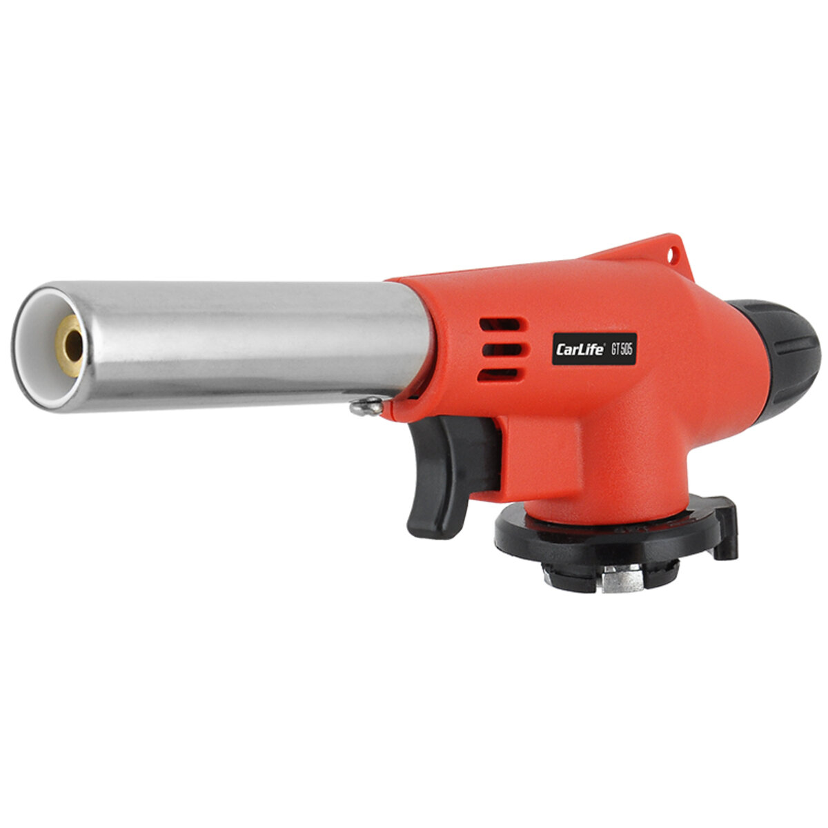 Газовий пальник Carlife, сопло: Ø 19мм, довжина 68мм з пєзопідпалом, керам. захист GT505 (GT505) дивитися фото №1