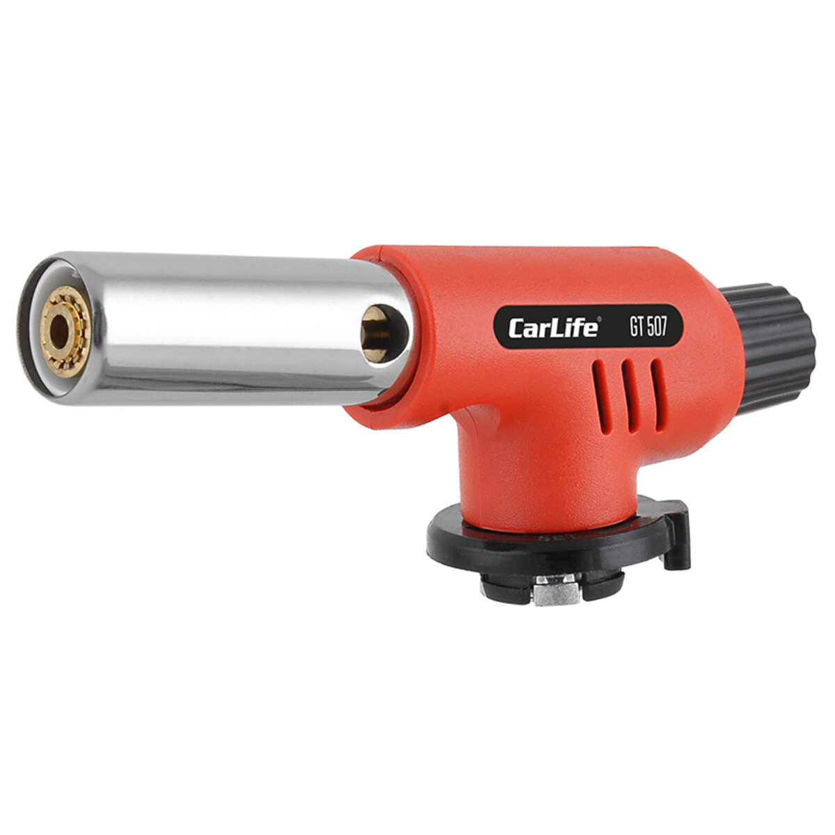 Газовий пальник Carlife, сопло: Ø 19мм, довжина 68мм з пєзопідпалом, керам. захист GT507 (GT507) дивитися фото №1