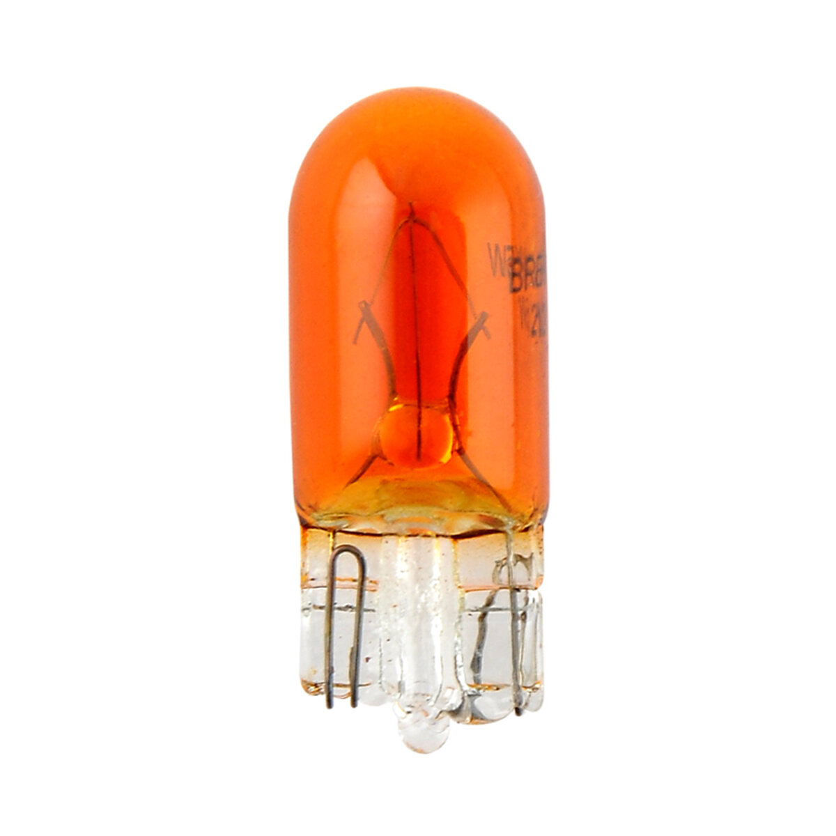 Лампа розжарювання Brevia WY5W 12V 5W W2.1x9.5d AMBER B2, 2шт (12309B2) дивитися фото №3