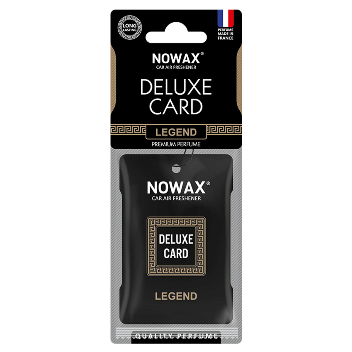 Автомобільний Ароматизатор Nowax Delux Card Legend, 6g сухий (NX07730) | Аромат: Парфуми дивитися фото №1