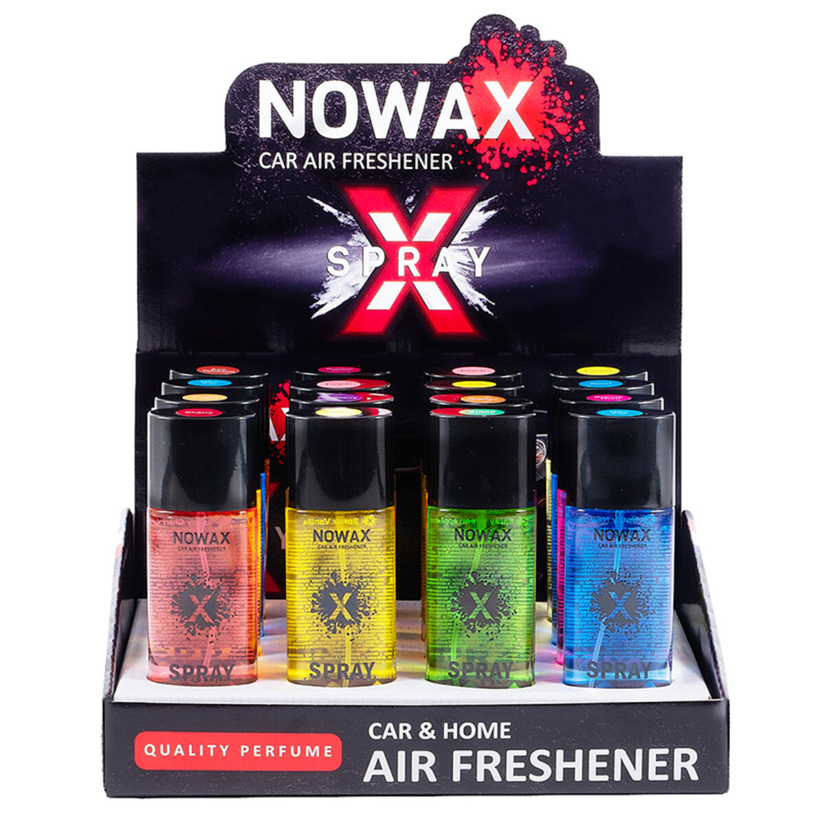 Бокс MIX №2 ароматизаторів повітря Nowax серія X Spray 50 ml (NX07772) дивитися фото №1