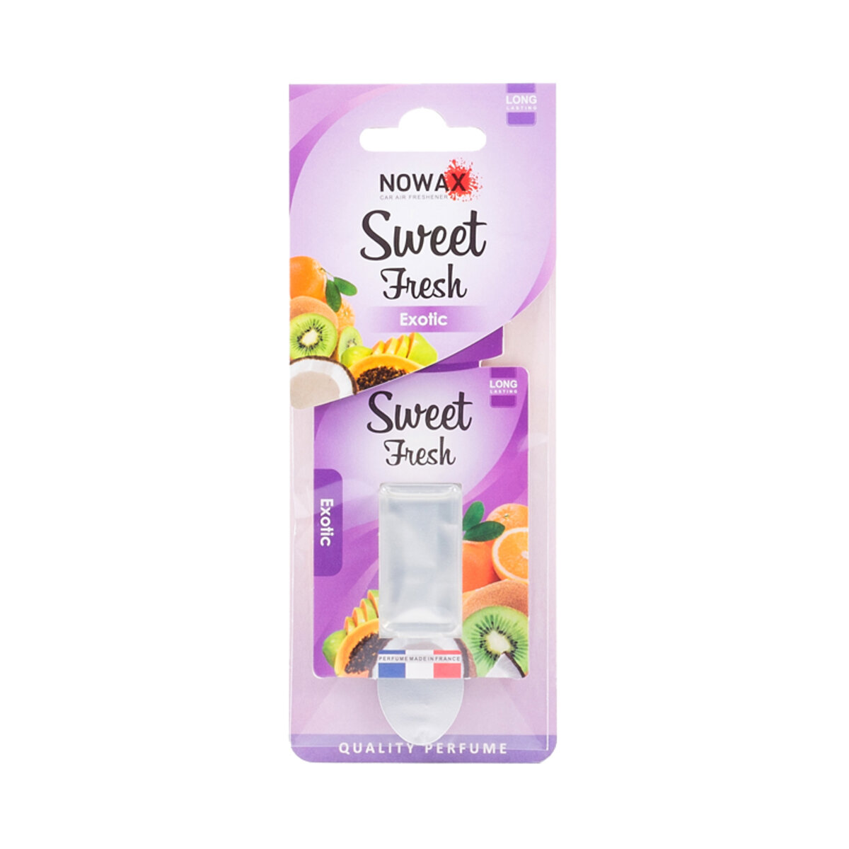 Автомобільний Ароматизатор Nowax Sweet Fresh Exotic, 5ml рідкий (NX07724) | Аромат: Фруктовий дивитися фото №1