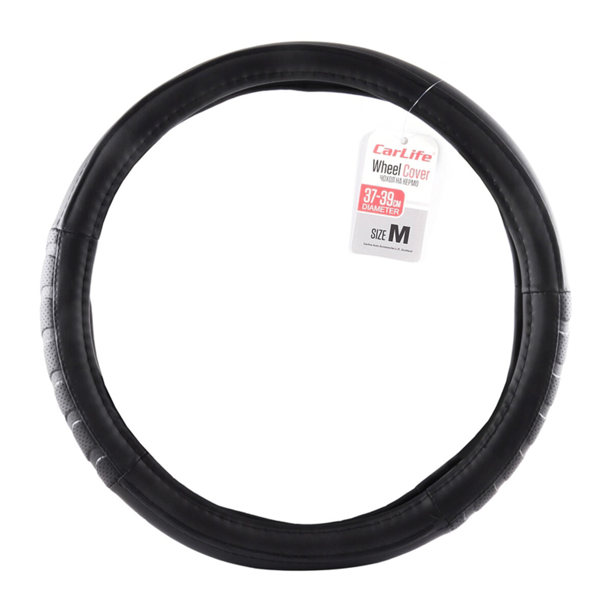 Чохол на кермо CarLife М 37-39Ø SW121M (SW121M) дивитися фото №1