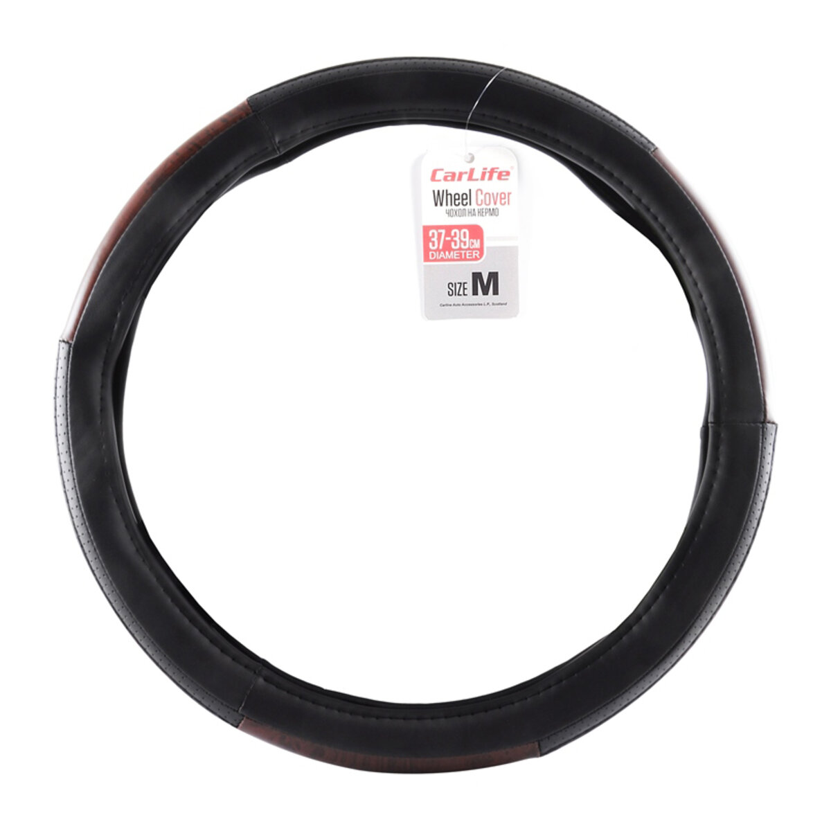 Чохол на кермо CarLife М 37-39Ø SW122M (SW122M) дивитися фото №1