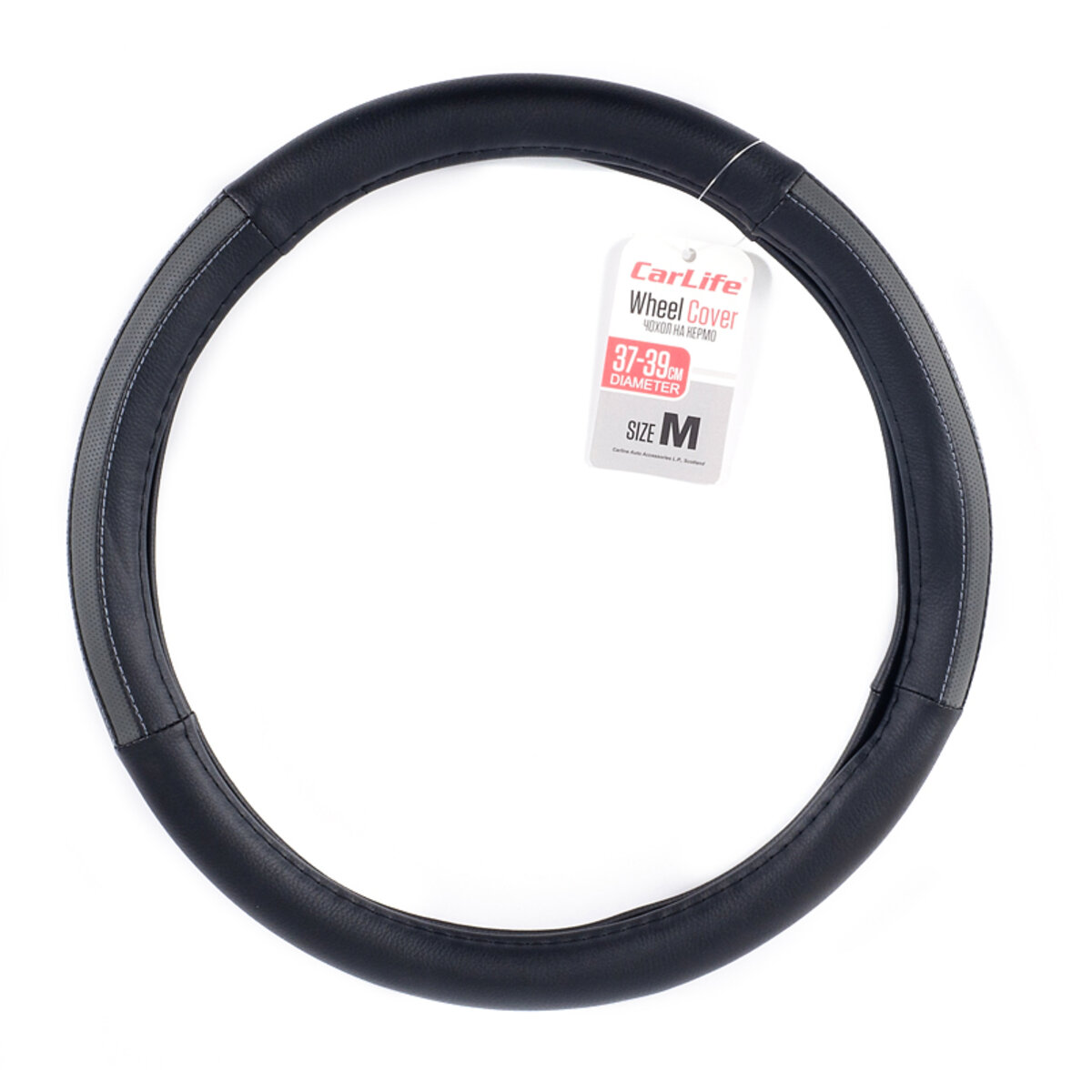 Чохол на кермо CarLife М 37-39Ø SW123M (SW123M) дивитися фото №1