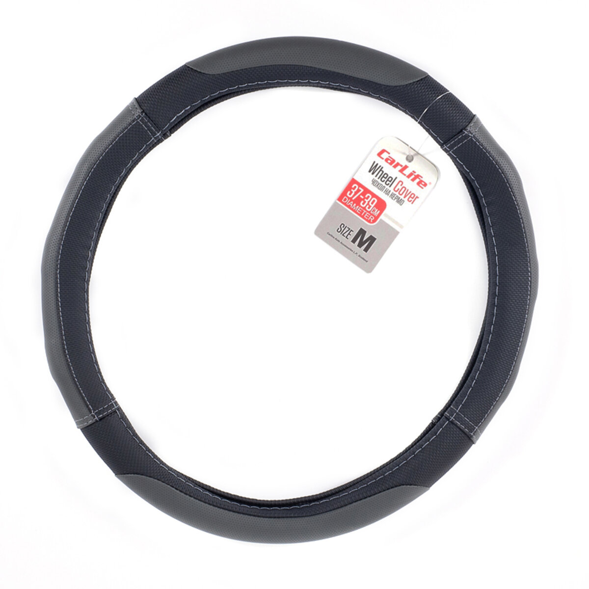 Чохол на кермо CarLife М 37-39Ø SW126M (SW126M) дивитися фото №1