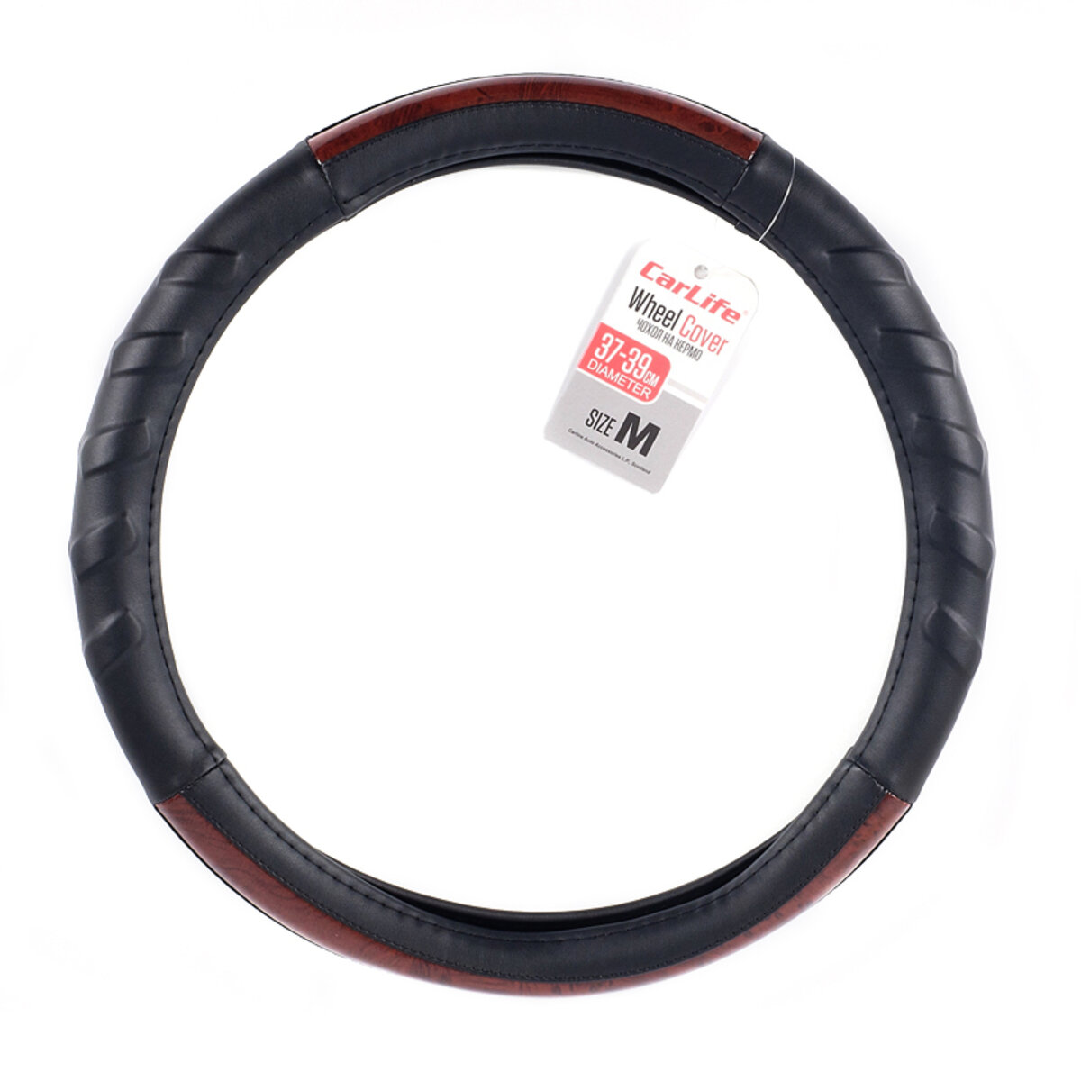 Чохол на кермо CarLife М 37-39Ø SW129M (SW129M) дивитися фото №1
