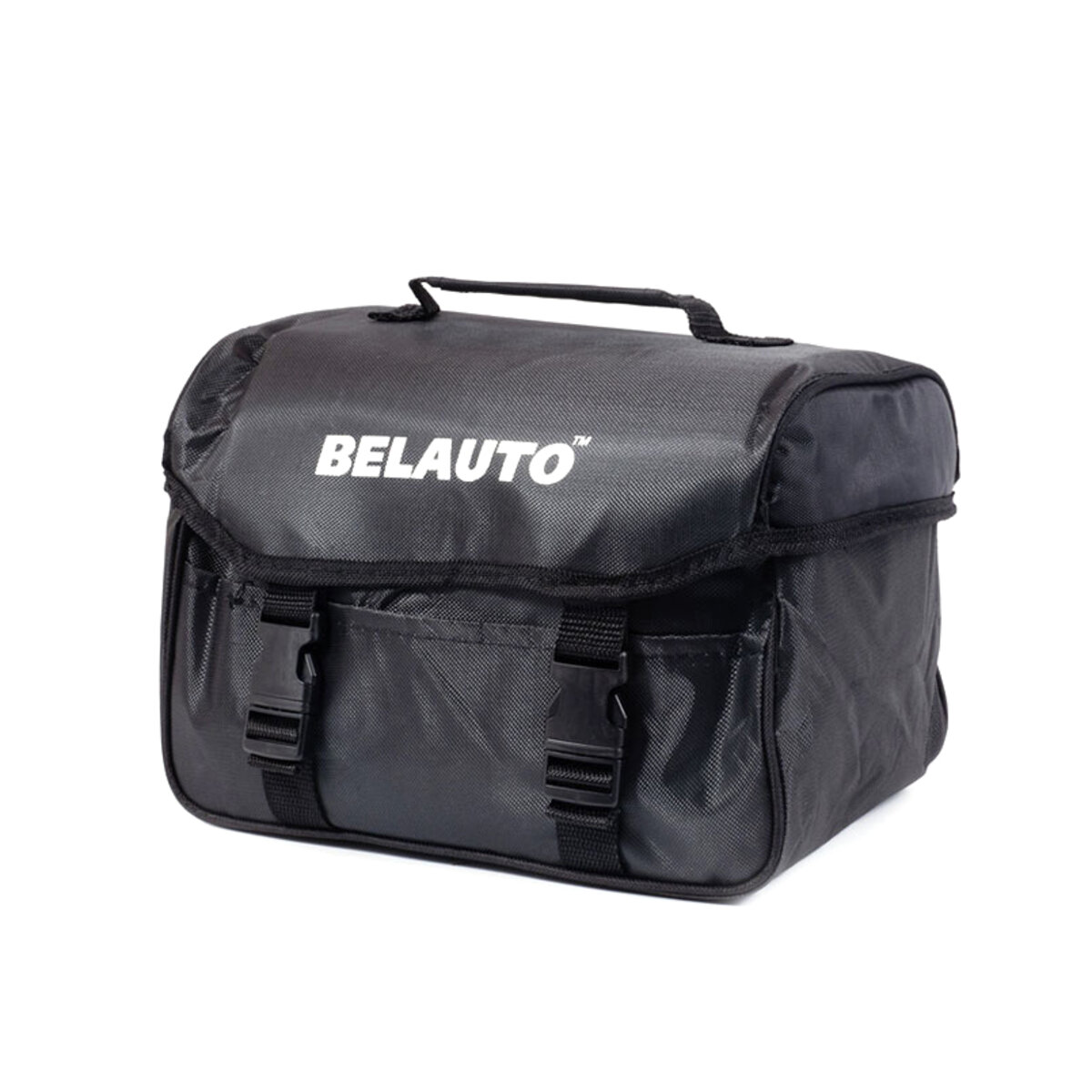 Компресор автомобільний Белавто БУРАН двоциліндровий із зажимами АКБ (BK46) дивитися фото №3