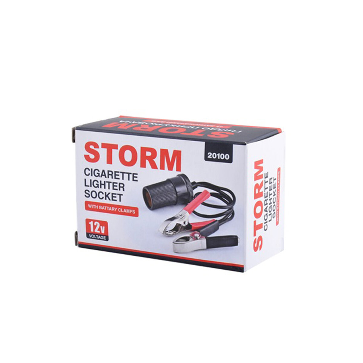 Переходник в прикуриватель Storm на зажимы АКБ (20100) смотреть фото №2