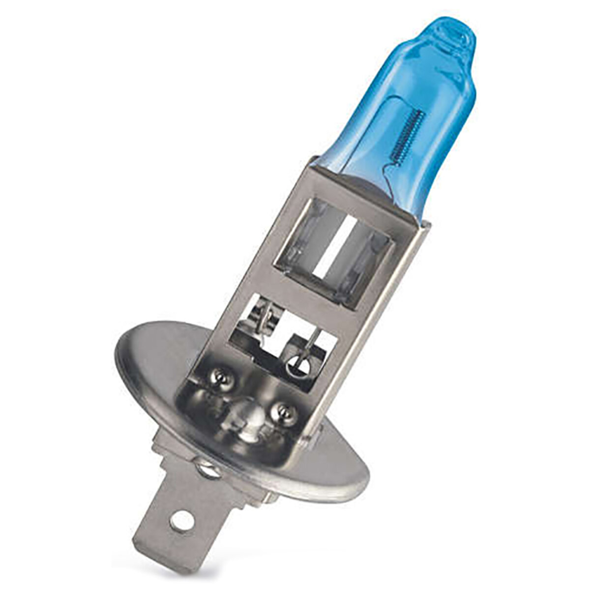 Галогенова лампа Philips H1 WhiteVision Ultra+60% (3700K) 12V 55W P14.5s 2шт. (12258WVUSM) дивитися фото №1