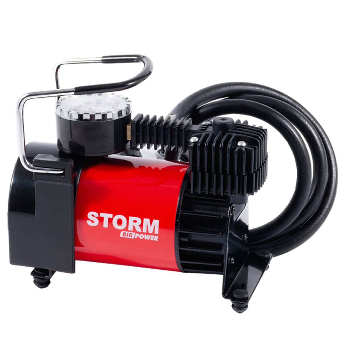 Компресор автомобільний Storm Big Power Autostop 10 Атм 37 л/хв 170 Вт (20320) дивитися фото №1
